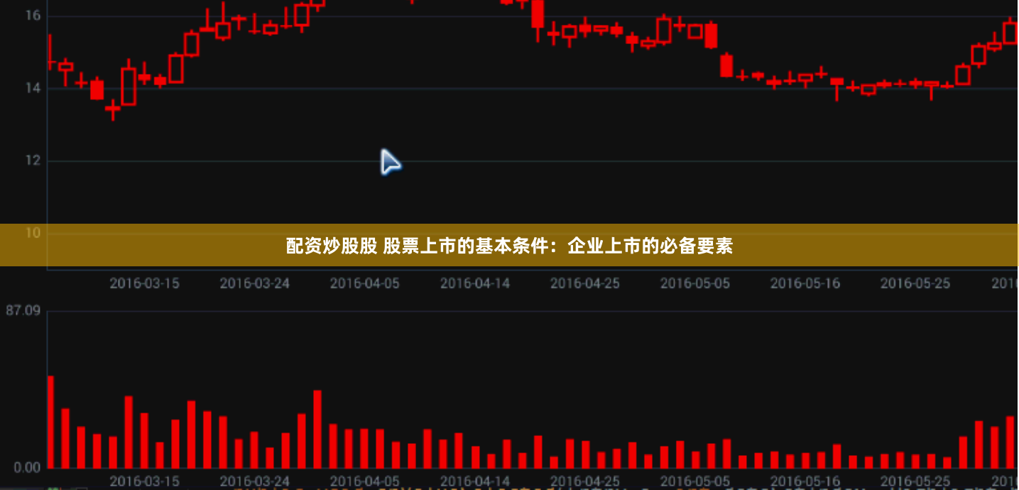 配资炒股股 股票上市的基本条件：企业上市的必备要素