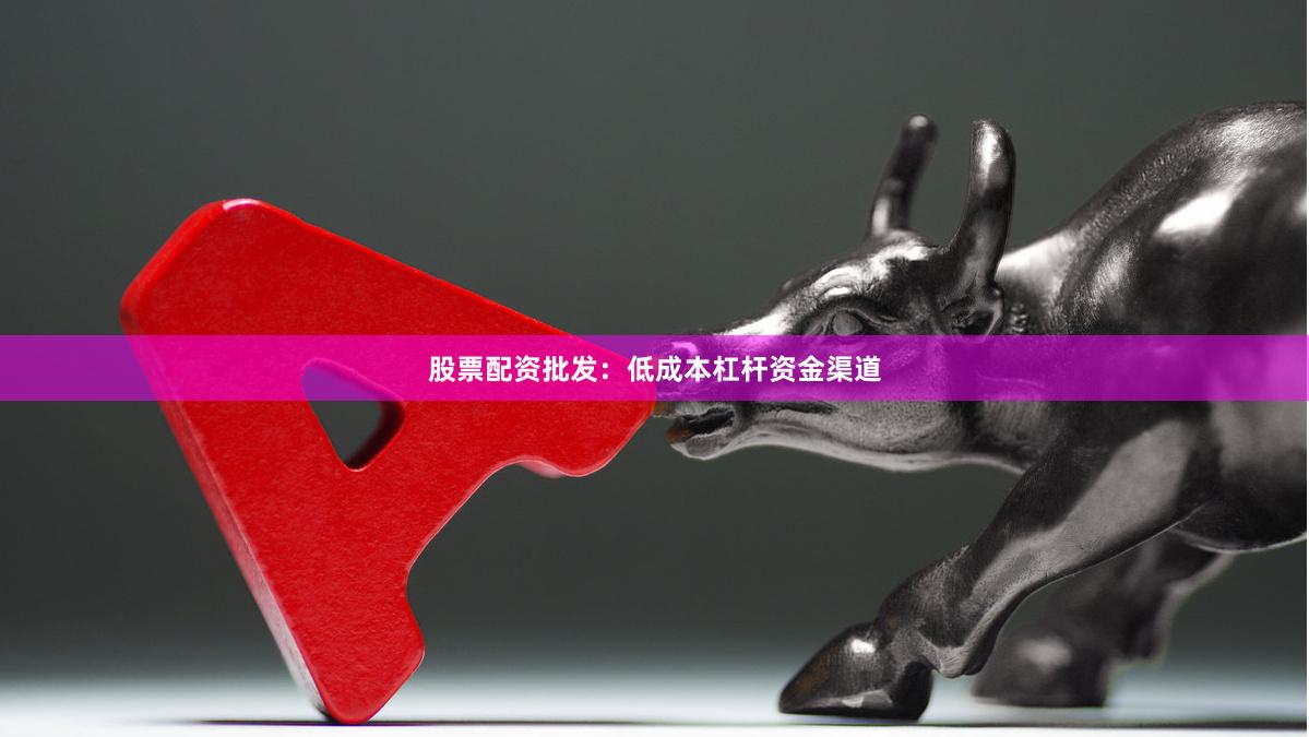 股票配资批发：低成本杠杆资金渠道